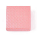 Smykkeæsker - Pink (7,5x7,5x3,5cm) 6 stk - Uniq Perler - 115831