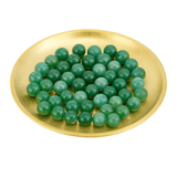 Smykkefad i Rustfrit Stål – Flad Rund, Forgyldt (142mm) - Uniq Perler - 116176