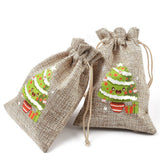 Smykkeposer Med Julemotiver – Jute (14x10cm) 15 stk. - Uniq Perler - 125720