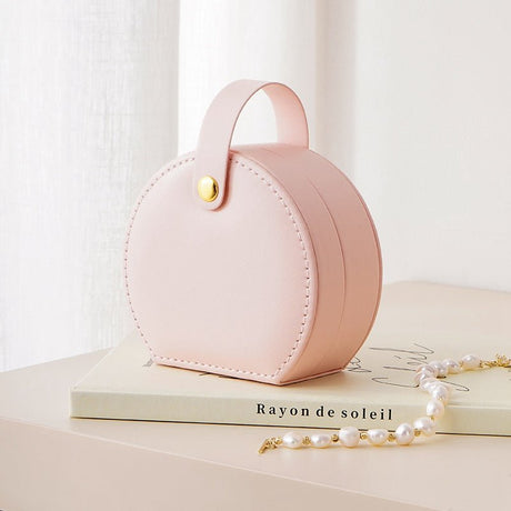 Smykkeskrin Rejse – Rosa(100x90x45mm) - Uniq Perler - 117736