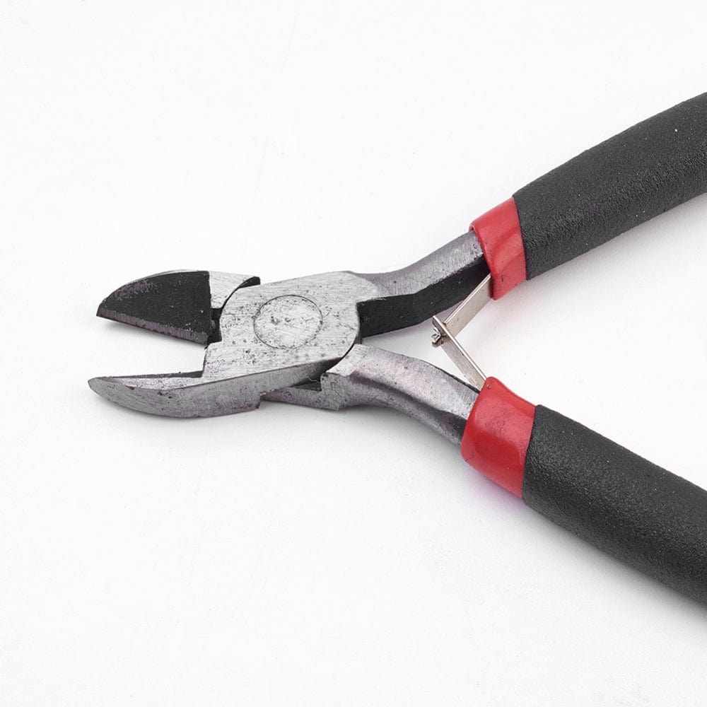 Smykkeværktøjssæt – Sidecutter, Fladtang Med Wirecutter & Rundtang, Sort/Gunmetal, (3 dele.) - Uniq Perler - 113848