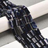 Sodalit – Aflange Perler (12x7mm) - Uniq Perler - 111959