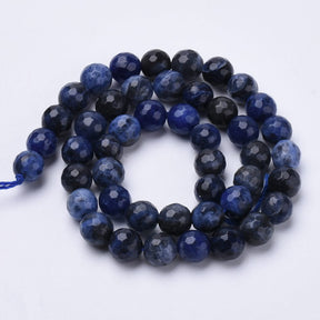 Sodalite – Blue, Faceted (8mm) - Uniq Perler - 113069
