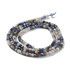 Sodalite – Cut (2x2x2mm) - Uniq Perler - 113064
