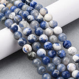 Sodalit – Runde (8mm) - Uniq Perler - 063844