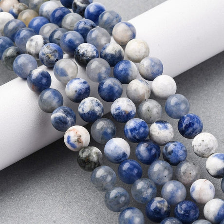 Sodalit – Runde (8mm) - Uniq Perler - 063844