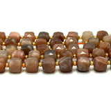 Solsten – Kubeformet Natursten (8mm) - Uniq Perler - 74577