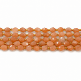 Solsten Perler – Facetterede Rice (6x8mm) - Uniq Perler - 125647
