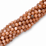 Solsten Perler – Facetteret Rondel (8x6-6,5mm) - Uniq Perler - 125566