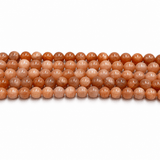Solsten Perler – Orange, Runde (8mm) - Uniq Perler - 125987