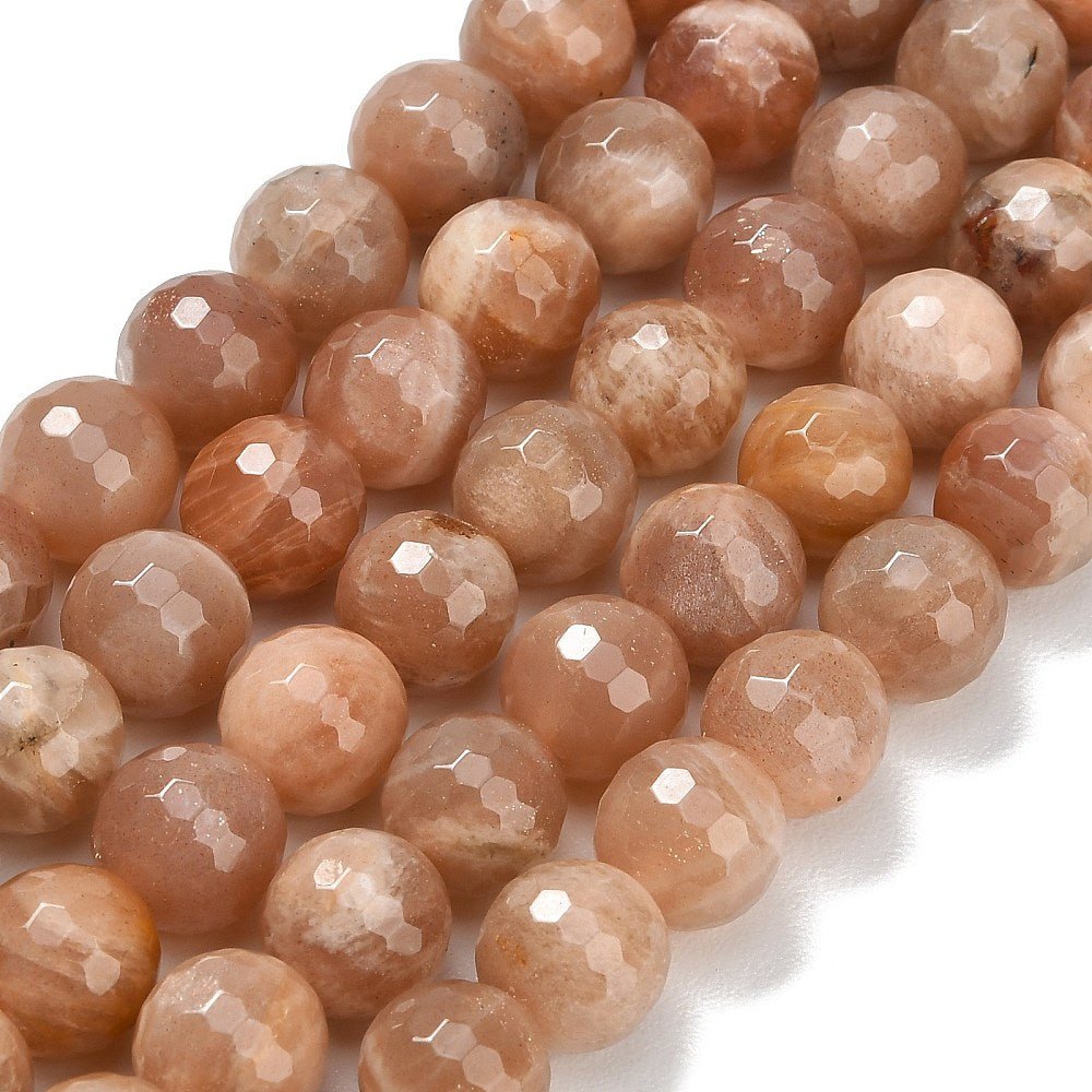 Solsten Rund – Facetteret (10mm) - Uniq Perler - 117557