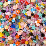 Sommermix Perler - Farve Mix (ca. 50 stk) - Uniq Perler - 123229