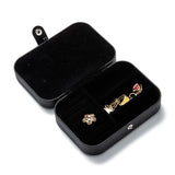 Sort Smykkeskrin (12x16x5,4cm) - Uniq Perler - 0000014484