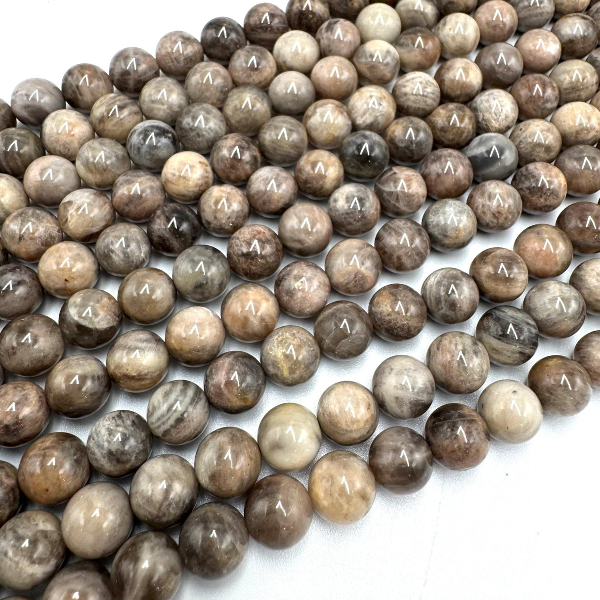 Sort Solsten - Rund (8mm) - Uniq Perler - 809865