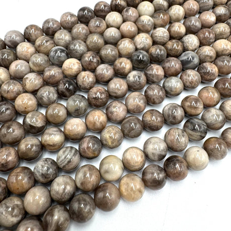 Sort Solsten - Rund (8mm) - Uniq Perler - 809865