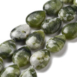 Southern Jade, Flad Oval Perle, 18x13,5mm - Uniq Perler - 112478