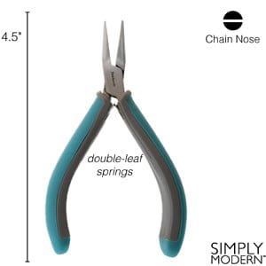 Spids Fladtang Fra Beadsmith - Uniq Perler - 113507