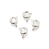 Springlås – Langtidsholdbar 925 Sterling Sølv Belagt Messing (5 x1,6mm) 6 stk. - Uniq Perler - 122141