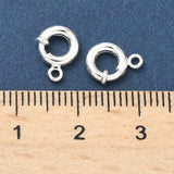 Federschloss – Langlebiges 925 Sterling Silber Beschichtetes Messing (9,5x7,5mm)
