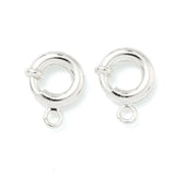 Federschloss – Langlebiges 925 Sterling Silber Beschichtetes Messing (9,5x7,5mm)