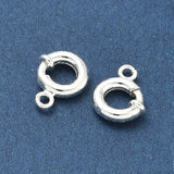 Federschloss – Langlebiges 925 Sterling Silber Beschichtetes Messing (9,5x7,5mm)