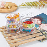 Stabelbar Opbevaringsbøtter – 5 Sæt I 4 Størrelser (20 Stk) - Uniq Perler - 113115