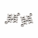 Stål Connector, 14x18mm - Uniq Perler - 24761134569809886488431991