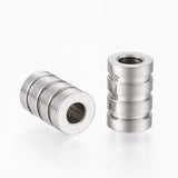 Stål Led/Perle Med Mønster, 9x6mm - Uniq Perler - 0000014766