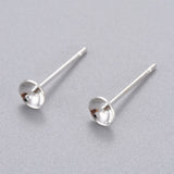 Stål Ørestikkere Til Top/Anboret Perler, 25 par - Uniq Perler - 1111489826