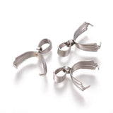 Stål Pinch Bail - (13x13x6mm, 5 Stk) - Uniq Perler - 0001488985