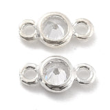 Sterling Sølv 925 Mellemleds Connector, 7,4x3,8mm - Uniq Perler - 114413