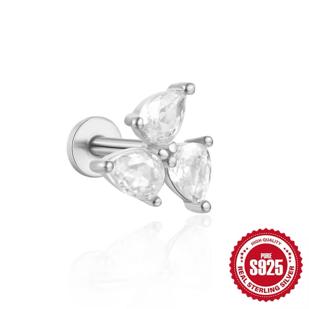 Sterling Sølv 925 Ørestikker, 1 Stk - Uniq Perler - 111893