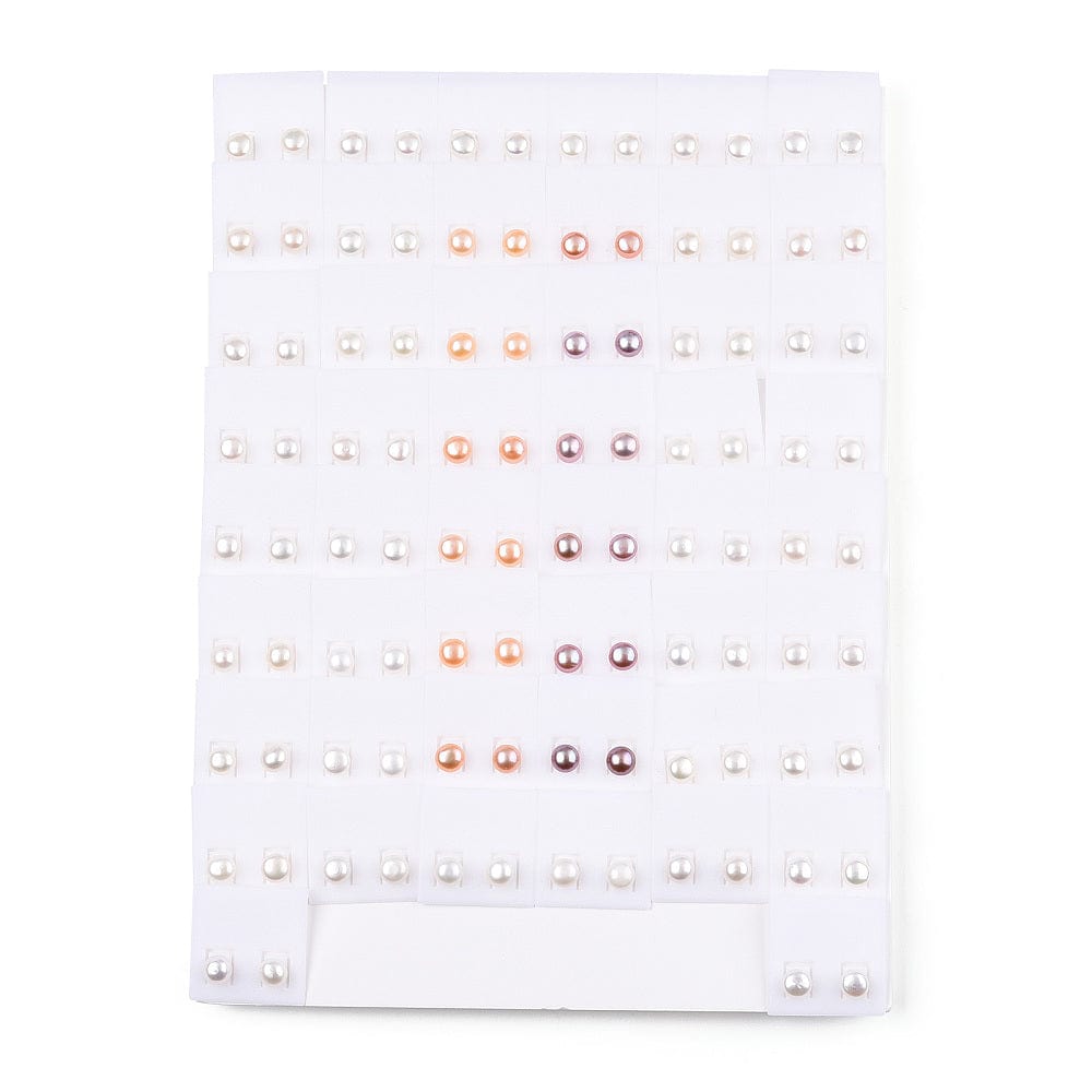 Sterling Sølv 925 Ørestikkere Med Ferskvandsperle - Uniq Perler - 113648