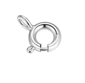 Sterling Sølv 925 Springlås (6mm) - Uniq Perler - 138751