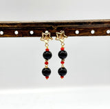 Stjerne Ørestikkere Med Klare Zirkonia Sten, Forgyldt, 13x11mm - Uniq Perler - 139841