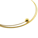 Stopper Perler – Forgyldt Messing (3mm, 12 Stk) - Uniq Perler - 113512