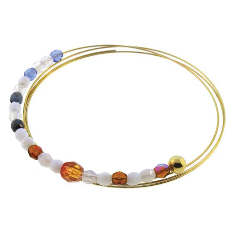 Stopper Perler – Forgyldt(5mm), 12 Stk - Uniq Perler - 115297