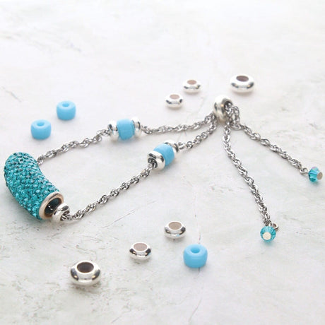 Stopper Perler – Platin Farvet Messing (4x2mm, 6 Stk) - Uniq Perler - 503491