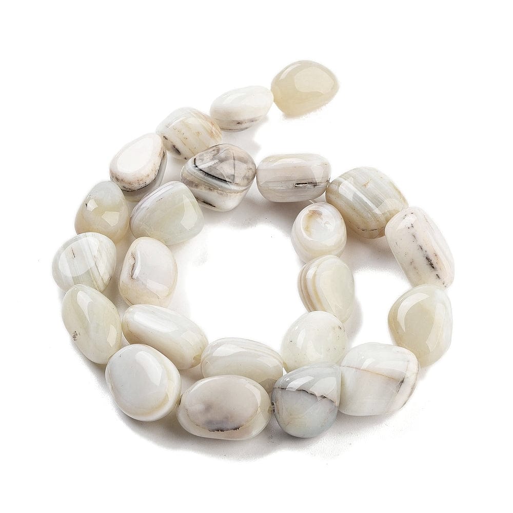 Stribe Agat – Nuggets (9 - 18mm) - Uniq Perler - 113244