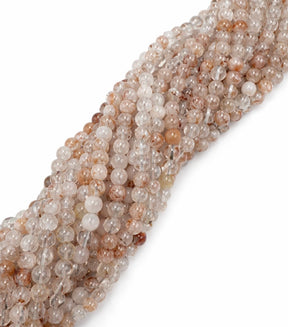 Super Seven Cacoxenit Kvarts – Rund (6mm) - Uniq Perler - 117869