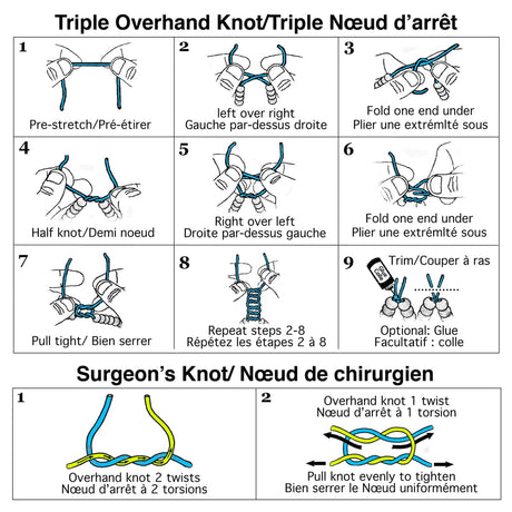 Super Stærk Elastiksnor Sæt - 1mm (8 Farver, 40m Total) - Uniq Perler - 0001489319