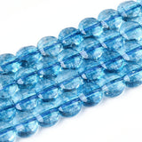 Syntetisk Kyanit – Blå Facetteret Flad Møntform (6x4mm) - Uniq Perler - 6668490012