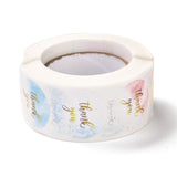 Thank You Klistermærker – Farve Mix (25mm) 1 Rulle, 500 Stk - Uniq Perler - 115391