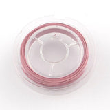 Tiger Tail Wire - Nylon Coated Stål, Rosa, 0,38mm, 10m - Uniq Perler - 111811