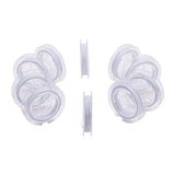 Tiger Tail Wire - White Smoke, Nylon Coated Stål (0,38mm, 10m) - Uniq Perler - 1111490029