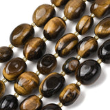 Tigerøje Nuggets – Tumble (12–20mm) - Uniq Perler - 117553