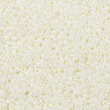 TOHO Seed Beads Perler – 122, Opaque Luster Navajo White (11/0, 10 g) - Uniq Perler - 124645