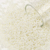 TOHO Seed Beads Perler – 122, Opaque Luster Navajo White (11/0, 10 g) - Uniq Perler - 124645