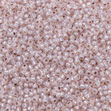 TOHO Seed Beads Perler – PF2121, PermaFinish Silverlined Light Lavender Opal (11/0, 10 g) - Uniq Perler - 124633