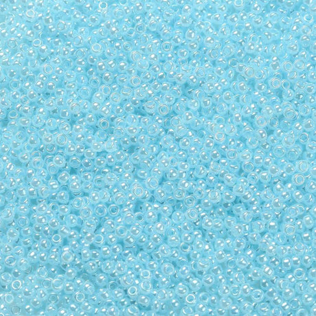 TOHO Seed Beads – Ceylon Aqua, runda (2,2mm)